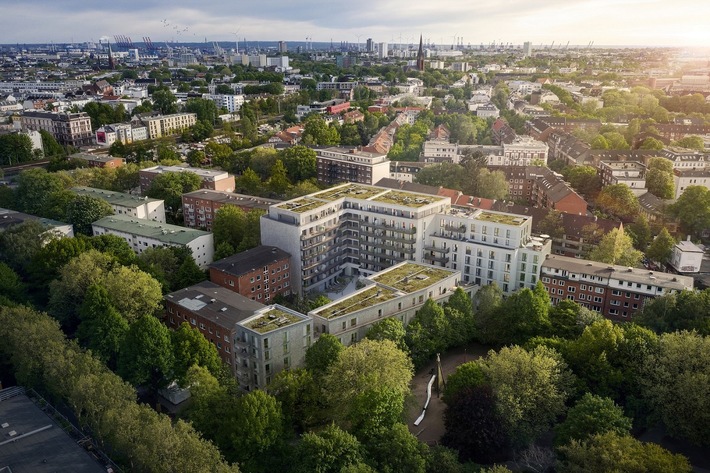 Pressemitteilung: Instone Real Estate - Fertigstellung von 113 Wohneinheiten im Projekt „Amanda“ in Hamburg