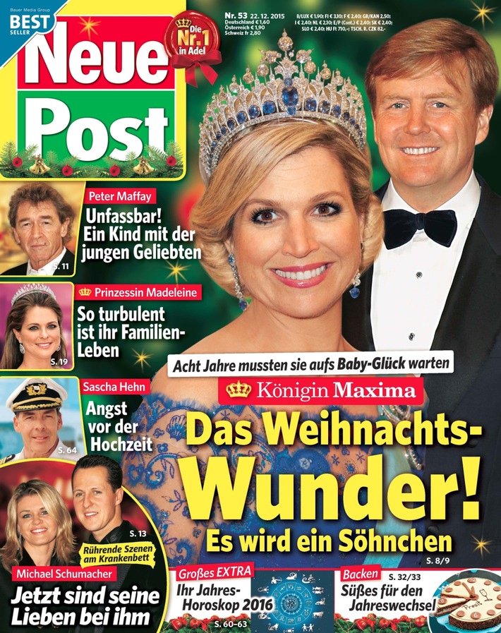 Bundesweite Umfrage von Neue Post ergibt: Jeder zweite deutsche Mann wünscht sich ein Date mit Herzogin Kate / Jede vierte Frau träumt von einem romantischen Abend mit Prinz William