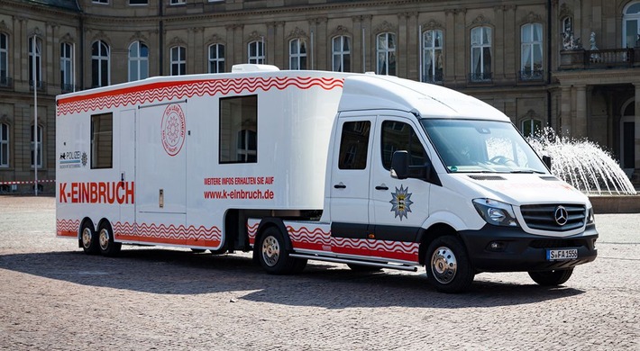 POL-LB: Böblingen: Informationen für ein sicheres Zuhause - Info-Truck der Polizei beim Bauernmarkt