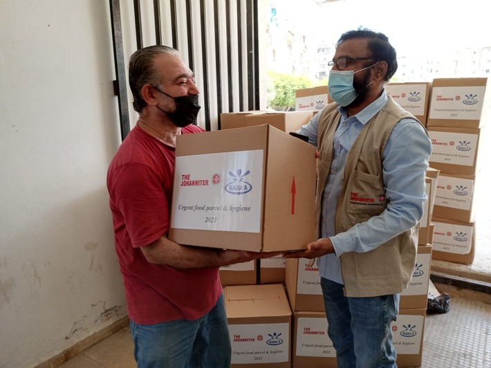 Libanon: Hilfe gegen den Zusammenbruch / Johanniter starten weitere Nahrungsmittelhilfen für die hungernde Bevölkerung