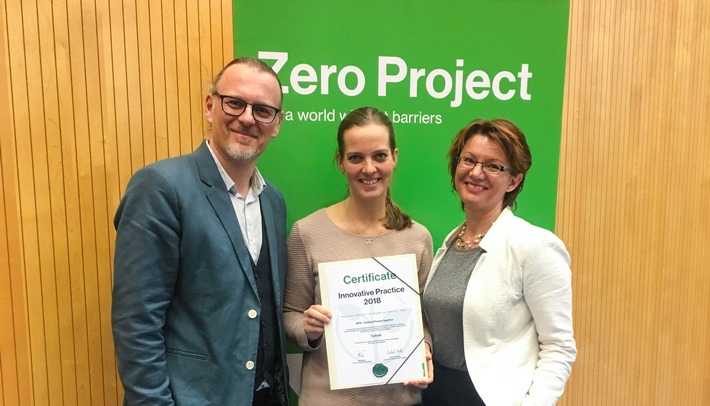 "APA-Top Easy" mit internationalem "Zero-Project"-Award ausgezeichnet - BILD