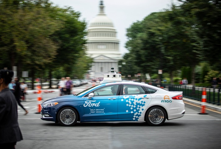Ford testet autonome Fahrzeuge jetzt auch in Washington D.C.
