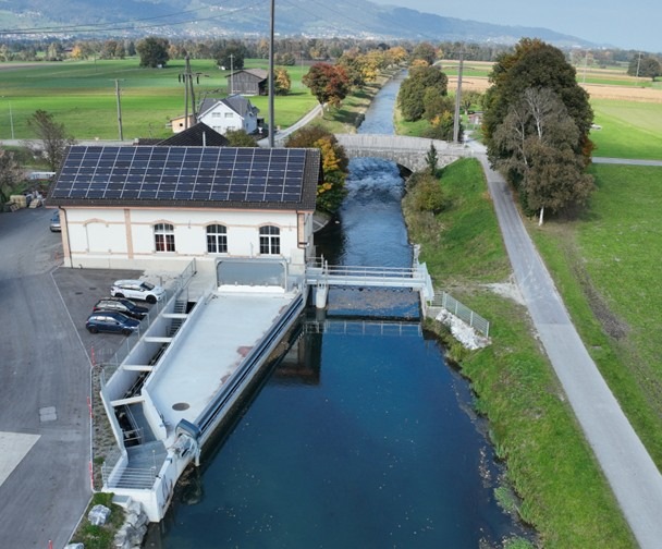 Medienmitteilung: SAK Kraftwerk Montlingen: Ökologische Sanierung abgeschlossen