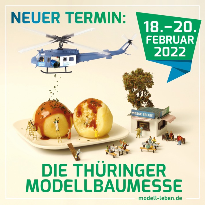 PM Messe Erfurt: Modellbaumesse Modell Leben findet 2021 nicht statt