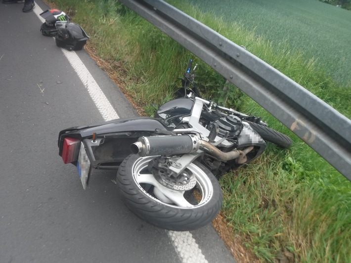 POL-DN: Zwei Motorradunfälle in Heimbach