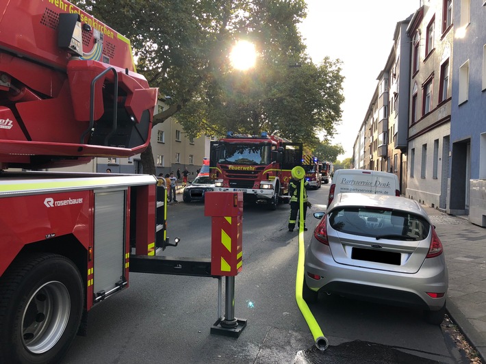 Für die Dauer des Einsatzes war die Grenzstraße gesperrt.