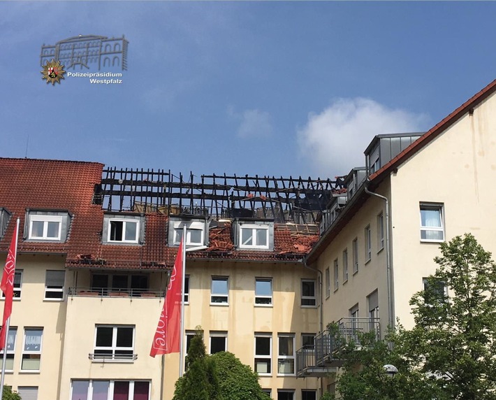 POL-PPWP: Nach Dachstuhl-Brand sind Folgemaßnahmen notwendig
