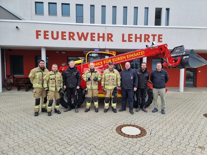 FW Lehrte: Vorerst letzte Aktualisierung zur Hochwasserlage im Stadtgebiet Lehrte Stand 28.12.2023 - 19:00 Uhr