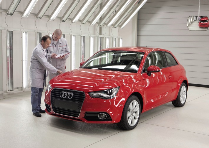 Bühne frei: Produktionsstart für den Audi A1 (mit Bild)