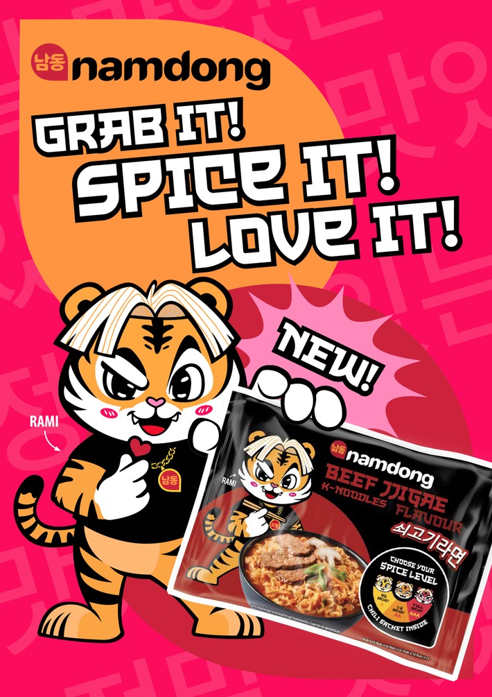 Unilever bringt mit Namdong eine neue Snacking-Marke mit koreanischen Geschmacksrichtungen nach Deutschland