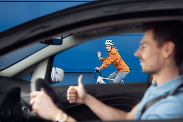 &quot;Share The Road&quot; - mittels Virtual Reality fördert Ford die Harmonie zwischen Auto- und Fahrradfahrern