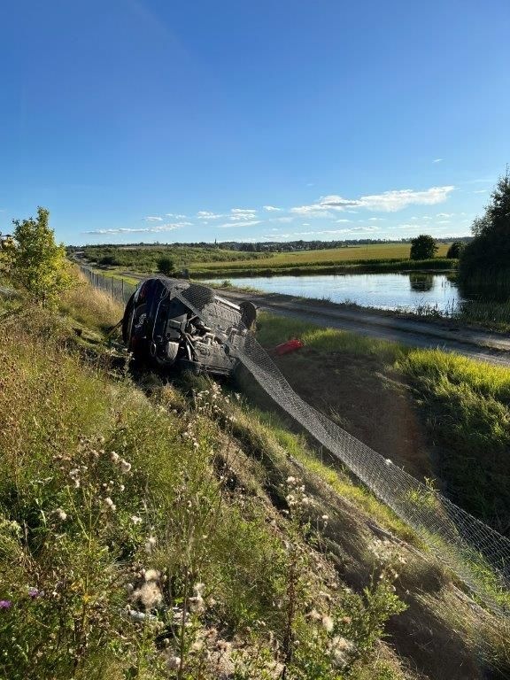 API-TH: Schwerer Verkehrsunfall auf der A9 bei Dittersdorf - Rettungshubschrauber im Einsatz