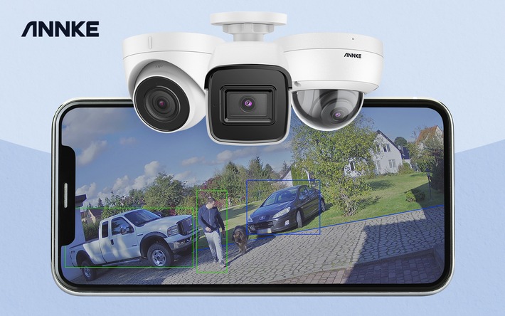 ANNKE erweitert die populäre C800 Überwachungskamera-Serie mit KI-basierter Personen- und Fahrzeugerkennung / Die kostenlose Firmware stattet die C800 Mikrofon mit Personen- und Fahrzeugerkennung aus