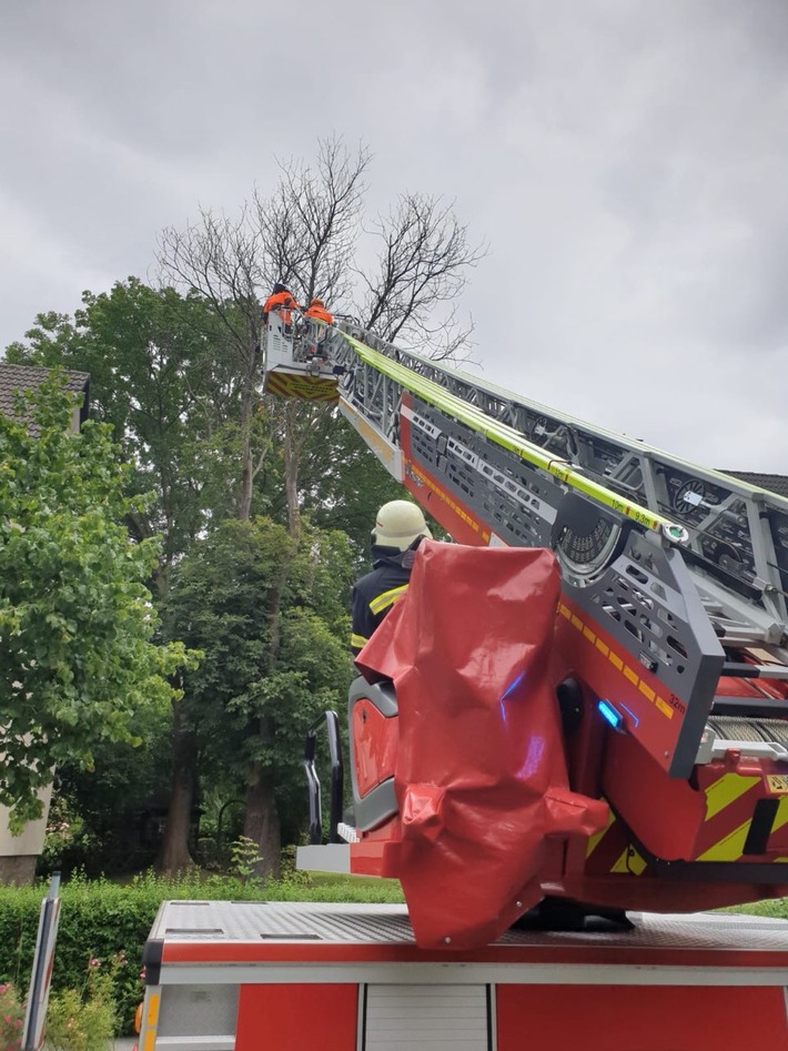 FW-EN: Böiger Wind sorgt für Feuerwehreinsatz