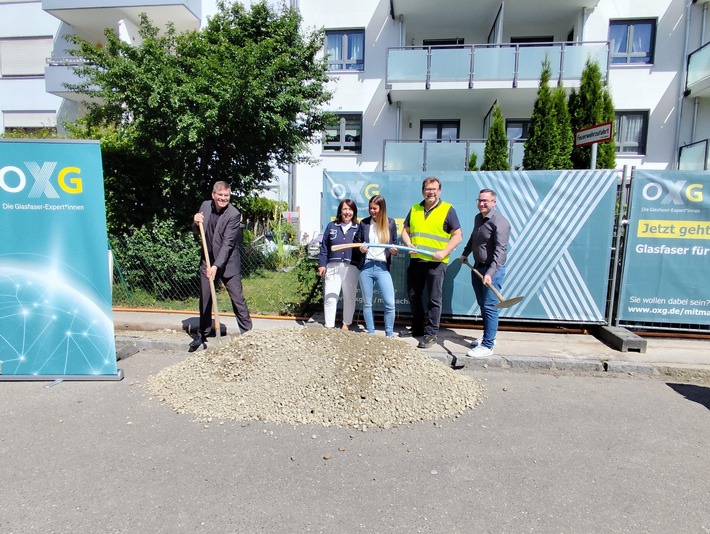 OXG startet Glasfaserausbau für mehr als 15.100 Haushalte in Augsburg