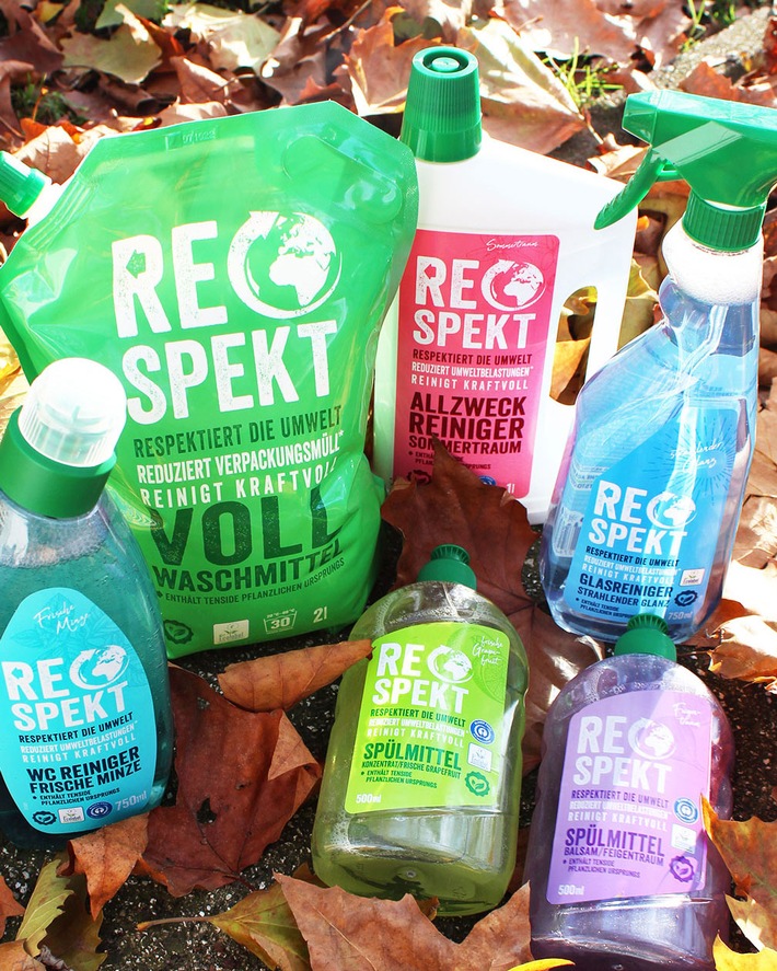 EDEKA-Verbund mit RESPEKT für die Umwelt / EDEKA jetzt mit eigenen Öko-Wasch- und Putzmitteln (FOTO)