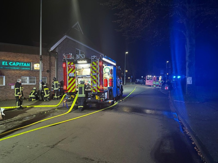 FW-Schermbeck: Brand in Sauna