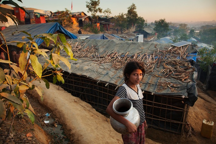 Rohingya-Flüchtlinge in Bangladesch / Caritas stellte Nothilfe-Beitrag von 1 Million Franken zur Verfügung