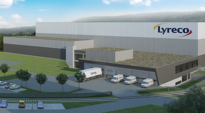 Lyreco Switzerland AG erweitert sein Betriebsgebäude