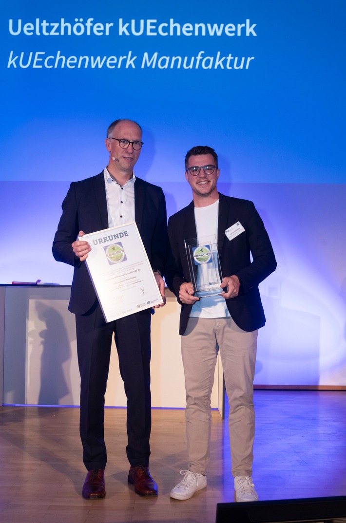 Presse-Information: Regional-Star für das Ueltzhöfer Kuechenwerk