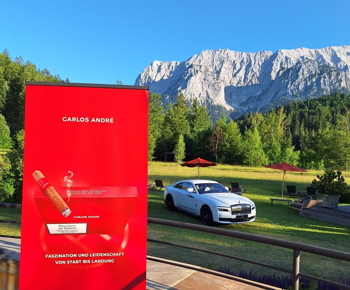 Carlos André beim Kulinarischen G7 Gipfel auf Schloss Elmau