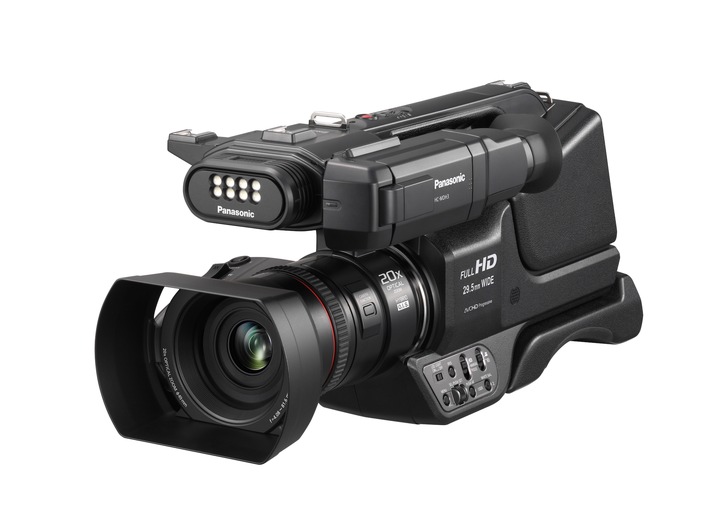 Panasonic Full HD-Schulterkamera HC-MDH3 / Prosumer-Kamera für Events und Hochzeitsfilmer