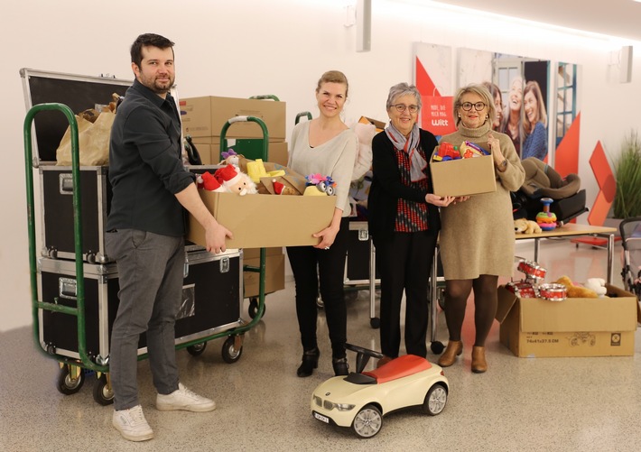 Pressemitteilung: Mitarbeitende der Witt-Gruppe sammeln für den Caritas-Kinderladen