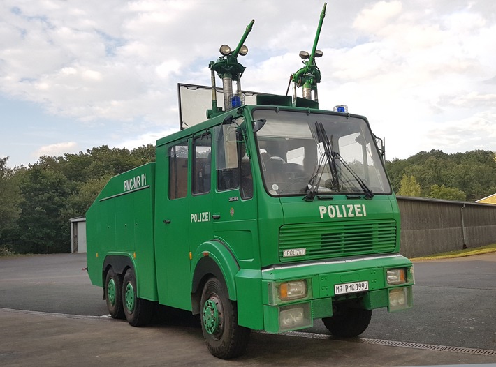 POL-MR: Polizeioldtimer Museum öffnet zum Museumssonntag Erste Öffnung seit Oktober 2019 | Spendensammlung Flutopfer | 30 (+1) Jahre PMC