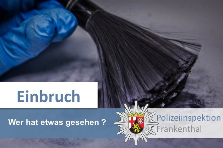 POL-PDLU: Einbruch in Wohnhaus