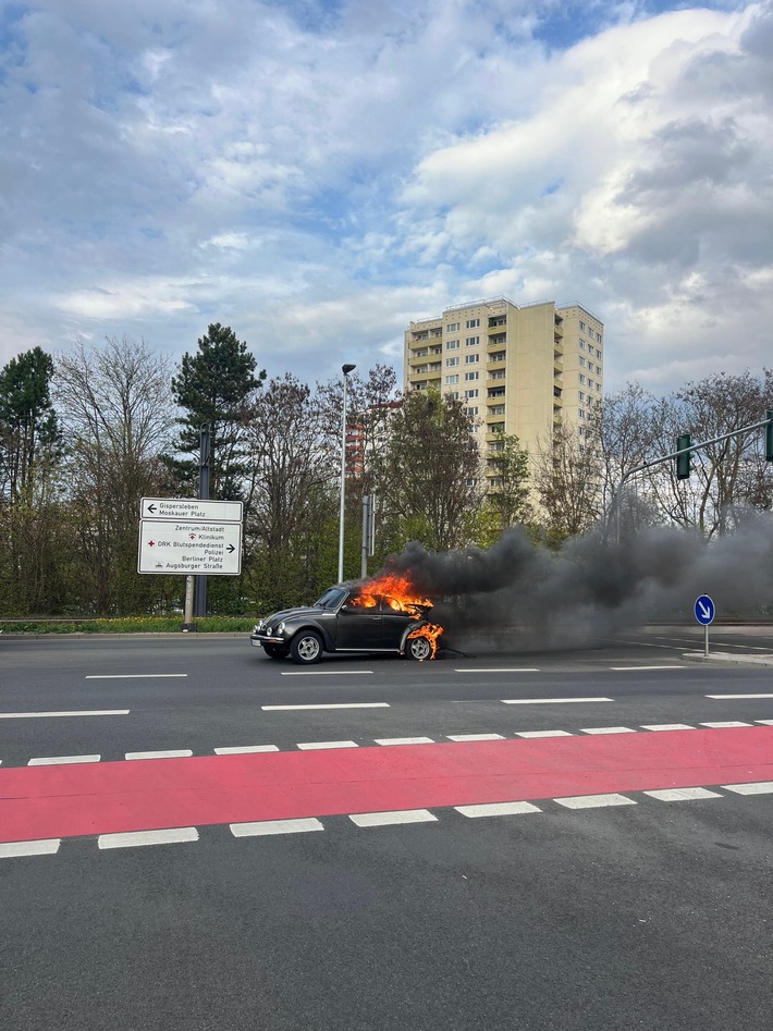 LPI-EF: Oldtimer ausgebrannt