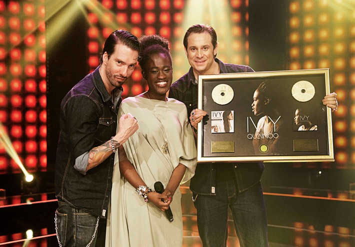 Ivy Quainoo vergoldet "The Voice of Germany" / Livestream nach Liveshow (BILD)