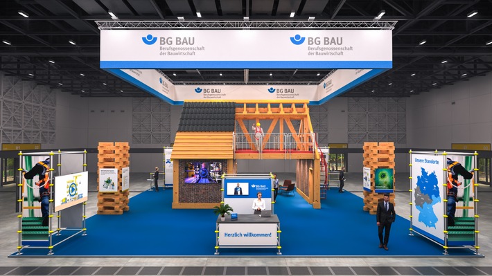 Zur BAU 2021: BG BAU lädt ein zum virtuellen Messestand/ Digitale Leitmesse BAU 2021 ONLINE
