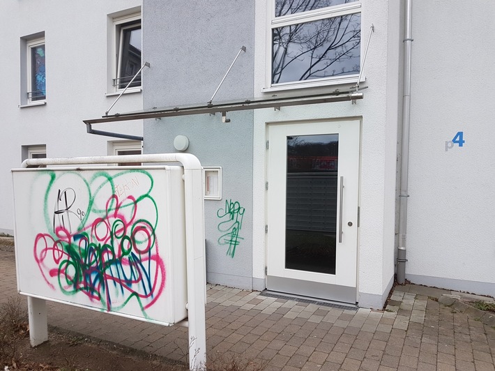 POL-LB: Ludwigsburg: Graffiti-Sprayer in Eglosheim unterwegs