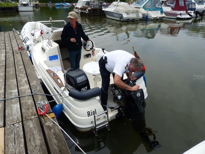 WSPA-RP: "Gravieren für mehr Sicherheit" / 
Ein Diebstahlvorbeugungsangebot der 
WASSERSCHUTZPOLIZEI  TRIER