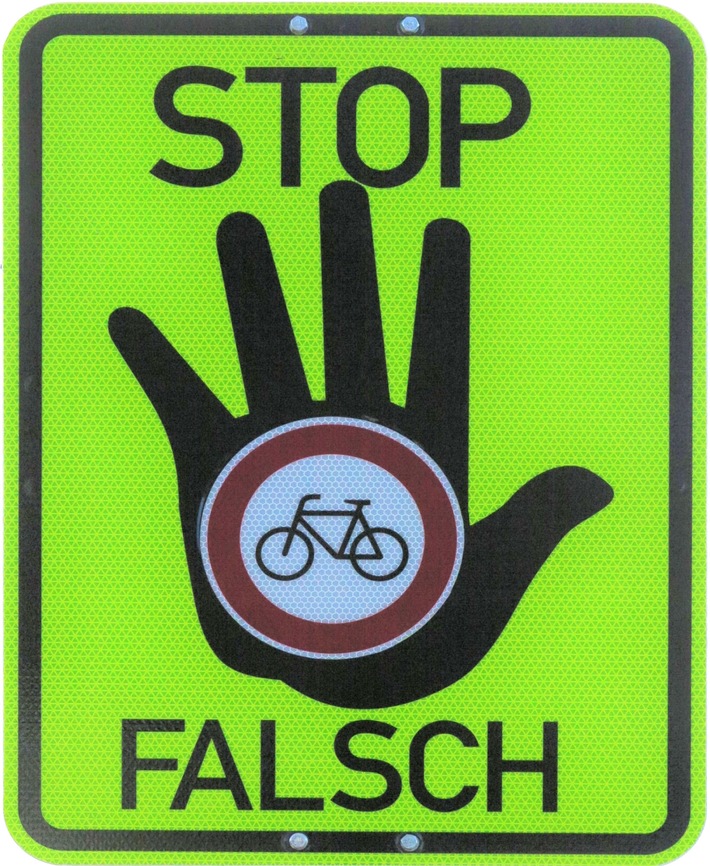 POL-BS: Neues Schild an der Hamburger Straße Höhe Rheingoldstraße