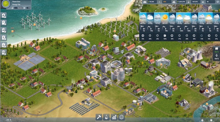 Siemens launcht Browser Game: Power Matrix - Power your world / 
Ein strategisches Simulationsspiel, das die aktuellen Herausforderungen der Energieversorgung thematisiert (BILD)