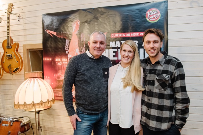 Clueso & VITA ENERGY - von Natur aus energiegeladen / Die Marke VITA COLA und der Musiker Clueso gehen für VITA ENERGY gemeinsame Wege
