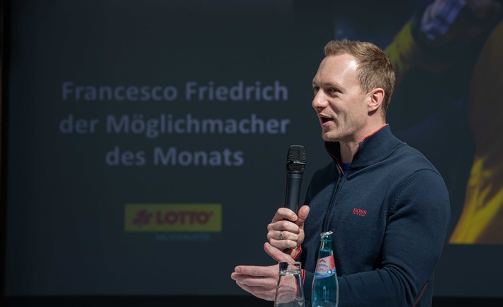 Sachsenlotto-Möglichmacher bei den Olympische Winterspiele 2026: Francesco Friedrich, Katharina Hennig und Denise Hermann-Wick sind im Einsatz