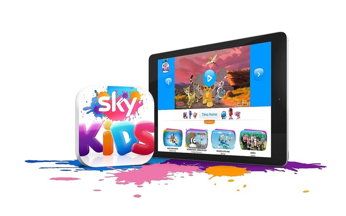 Neue Sky Kids App - Die ganze Welt der Unterhaltung nur für Kinder