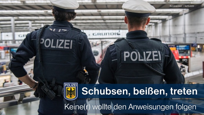 Bundespolizeidirektion München: Gewalt gegen Polizei und Sicherheitsdienst -
Fahrschein und Hausrecht ursächlich