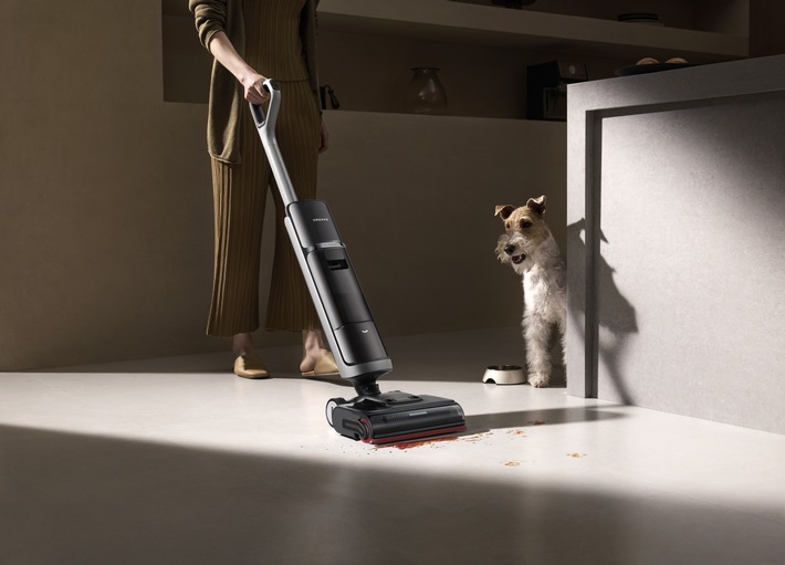 Wenn heiße Power auf smarte Steuerung trifft: Dreame launcht den H15 Pro Heat / Der neue Nass- & Trockensauger kommt mit Heißwasserreinigung und KI-Technologie