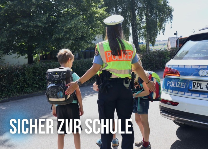 POL-PPRP: Achtung Schulanfang! - Tipps Ihrer Polizei für einen sicheren Schulweg