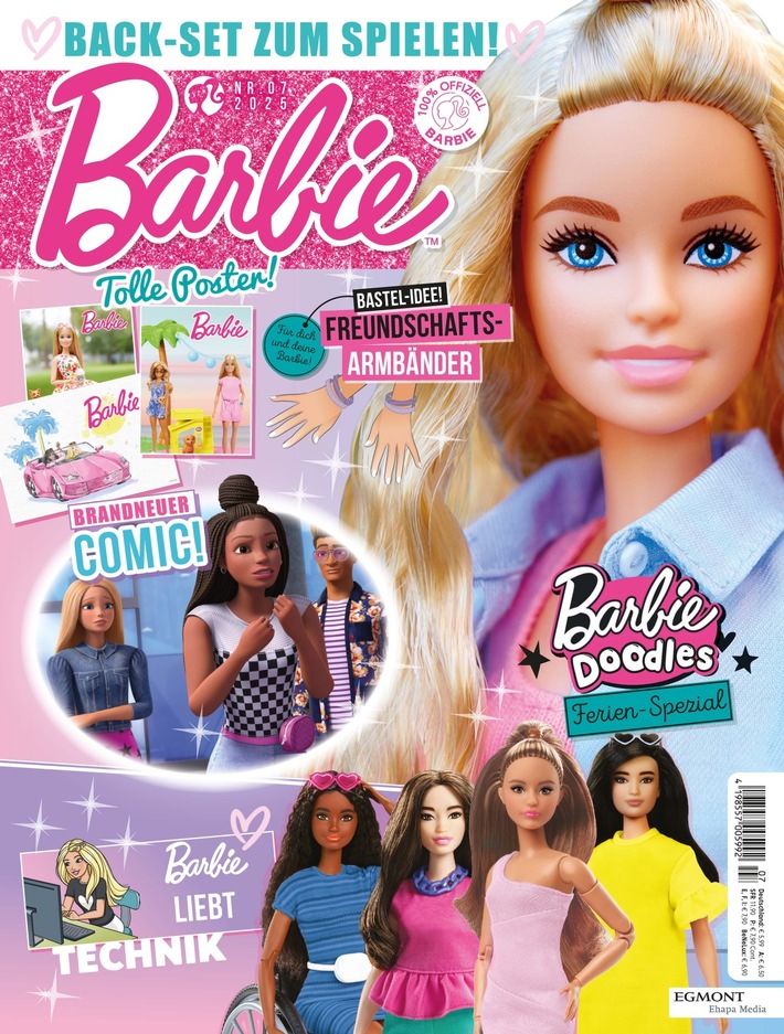 30 Jahre Barbie Magazin bei Egmont Ehapa Media – ein Jubiläum in pink!