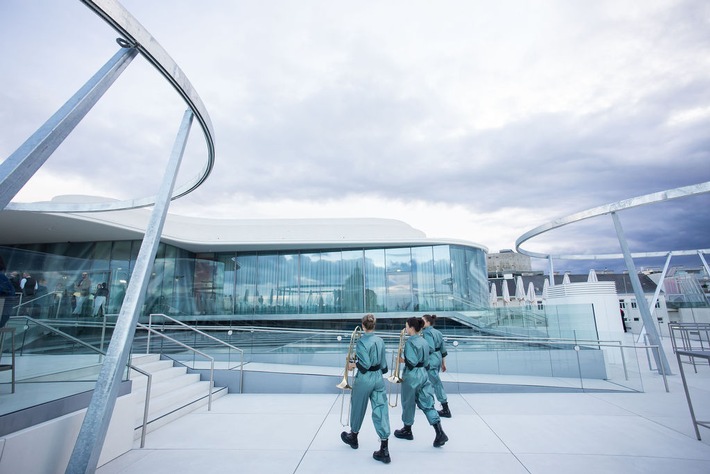 Leopold Museum und MuseumsQuartier feierten Eröffnung der MQ Libelle