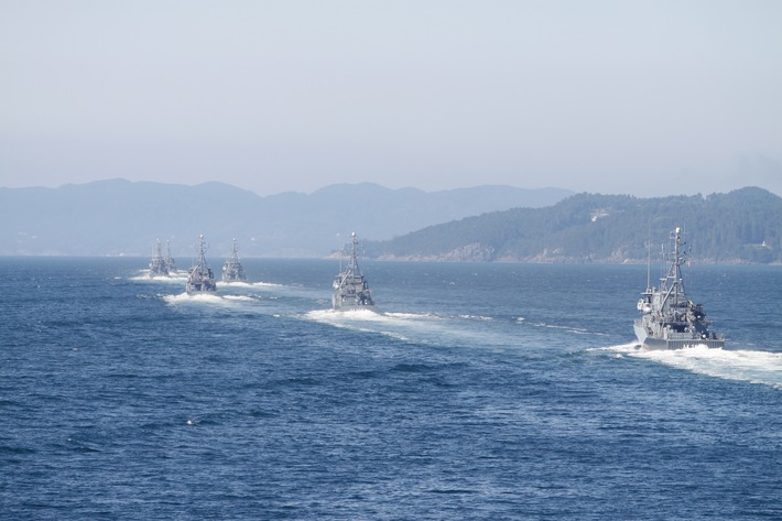 Minenjagd an der Nordflanke - Kieler Geschwader leitet internationale Ostsee-Übung