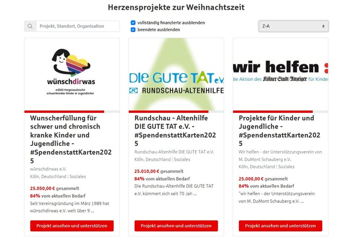 Sparkasse KölnBonn ermöglicht gezieltes Crowdfunding in der Vorweihnachtszeit