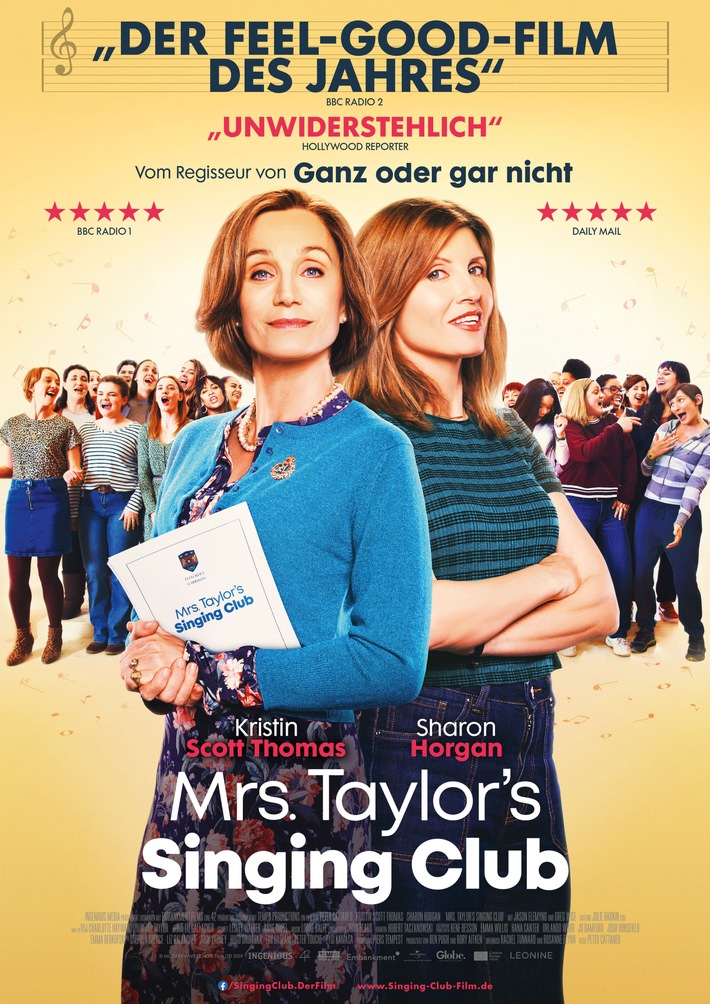 &quot;Mrs. Taylor&#039;s Singing Club&quot; / Neuer Kinostart am 8. Oktober 2020