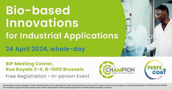 Bio-based innovations for industrial applications: stakeholder event