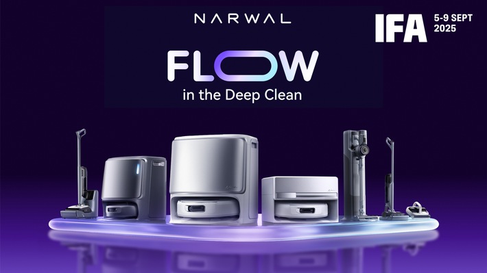 Narwal live auf der IFA 2025: Neues Wischroboter-Flaggschiff und Erweiterung des Ökosystems