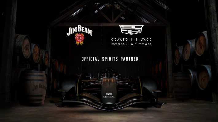 Jim Beam® und Cadillac Formel-1®-Team verkünden globale Partnerschaft / Zwei amerikanische Originale vereint auf einer Weltbühne